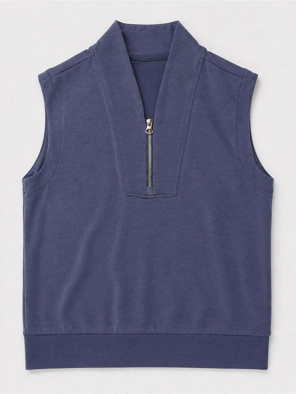 Yogalicious Softlite Sutton Half Zip Sleeveless Top Small